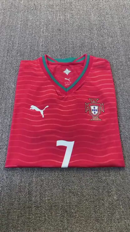 Portugal 2026 Home Jersey - Player Version (Ronaldo #7)⁠